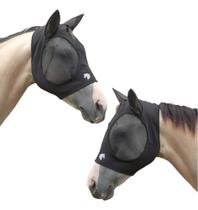 Máscara Proteção Uv Anti Moscas Cavalo Potro De Black P