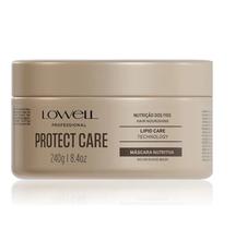 Máscara Protect Care Nutrição Profunda 240g Lowell Máscara Protect Care Nutrição Profunda 240g Lowell