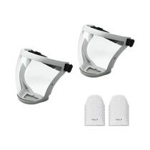 Máscara Protetora Transparente À Prova De Respingo Protetor Facial Cobertura De Segurança Para