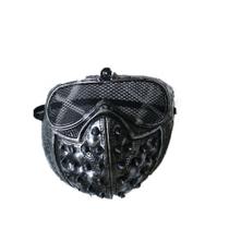 Máscara Punk Devil com rebites Plastic Bleachs Face Cover Máscara Punk Devil com rebites Plastic Bleachs Face Cover