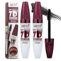 Máscara QICIY 7d Colossal Black de longa duração 10 mL x 2 (2 unidades)