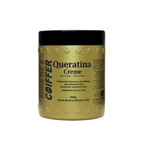 Máscara Queratina Creme Coiffer 500g P/ Recuperação e Reestruturação Capilar