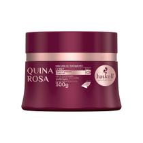Máscara Quina Rosa Haskell 300g Brilho Intenso