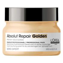 Máscara Reconstrução Capilar Loreal Absolut Repair Gold Quinoa Light 250g