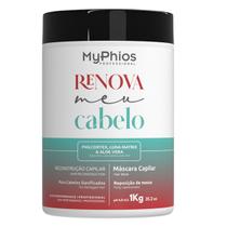 Máscara Reconstrução Capilar Renova Meu Cabelo 1kg MyPhios
