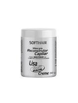 Máscara reconstrutor lisa hair 240g - softhair