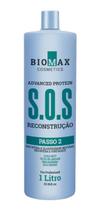 Máscara Reconstrutora Capilar Profissional 1000 Ml Sos Liss Máscara Reconstrutora Capilar Profissional 1000 Ml Sos Liss