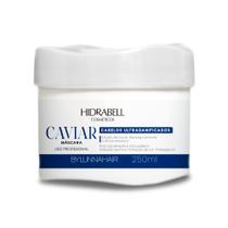 Máscara Reconstrutora Caviar 250g Hidrabell Restauração dos Fios Quebradiços e Proteção da Cor