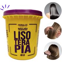 Máscara Reconstrutora Lisoterapia Tratamento e Reconstruçao Capilar 400g Hidralize Original