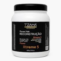 Máscara Reconstrutora Tzaha Xtreme 5 Power Hair 1kg Força, Elasticidade e Reposição de Massa Máscara Reconstrutora Tzaha Xtreme 5 Power Hair 1kg Força, Elasticidade e Reposição de Massa