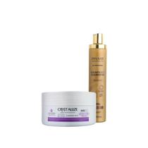 Máscara Redutora De Volume Blond 300G E Anti Resíduo 500Ml