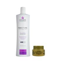 Máscara Reestruturadora Unicplastia Blond 1L + Máscara Ouro 40g Dyusar Máscara Reestruturadora Unicplastia Blond 1L + Máscara Ouro 40g Dyusar