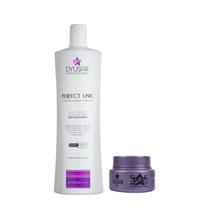 Máscara Reestruturadora Unicplastia Blond 1L + Máscara S.O.S 40g Dyusar Máscara Reestruturadora Unicplastia Blond 1L + Máscara S.O.S 40g Dyusar