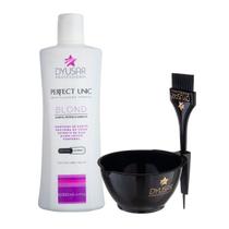 Máscara Reestruturadora Unicplastia Blond 1L + Pincel E Cumbuca Máscara Reestruturadora Unicplastia Blond 1L + Pincel E Cumbuca