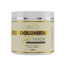 Mascara Rejuvenescedora Dolomita Gold Mask 400g Eccos Cosmeticos