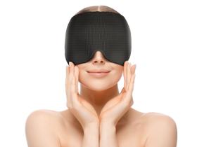 Máscara Relaxante com Gel Térmico Preto