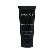 Máscara removedora de cravos Pacinos Black Activated Charcoal 50mL Máscara removedora de cravos Pacinos Black Activated Charcoal 50mL