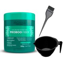 Máscara Repara Proboo Fiber Prohall 500g + Cumbuca de Cabelo - Prohall Cosmetic