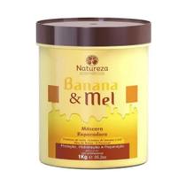 Máscara Reparadora Banana e Mel 1Kg - Natureza Cosméticos Máscara Reparadora Banana e Mel 1Kg - Natureza Cosméticos