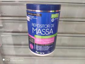Mascara repositor de massa fattore 1kl com queratina, d'panyenol e óleo de coco