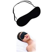 Máscara Repouso Proteje Luz Solar Preta Sleep - Termo Gel 112102