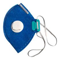 Máscara Respirador Azul Lubeka PFF2 C/ Válvula - 38829