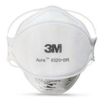 Máscara Respirador Descartável 3m Aura 9320+br Classe Pff2