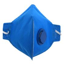 Máscara Respirador Descartável Com Válvula Azul - Alliance Máscara Respirador Descartável Com Válvula Azul - Alliance