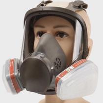 Mascara Respirador Facial 3M 6800 + Cartucho 6001 Mascara Respirador Facial 3M 6800 + Cartucho 6001