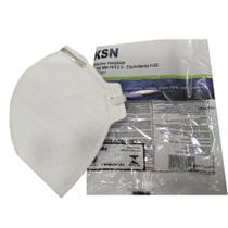 MASCARA RESPIRADOR N95 KSN BRANCA ( KIT 10 PÇ ) Cor:Branco