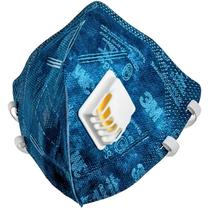 Máscara Respirador N95 PFF2 com Válvula Alta Filtragem Azul 9822 3M CA 41515