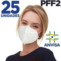 Máscara respirador PFF2 - pacote 25 unidades