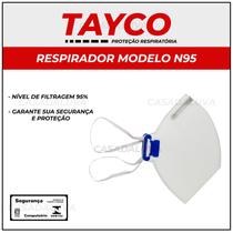Máscara Respirador Tayco PFF2 Branco Máscara Respirador Tayco PFF2 Branco