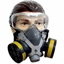 Máscara Respiratória Com 2 Filtro Para Gases E Vapores Epi