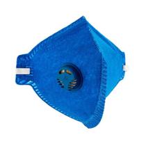 Máscara respiratória descartável PFF2 com válvula WPS1327 AGRO PRO SAFETY Máscara respiratória descartável PFF2 com válvula WPS1327 AGRO PRO SAFETY