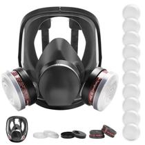 Máscara respiratória facial completa XIANZHO 6800 reutilizável de tamanho grande Máscara respiratória facial completa XIANZHO 6800 reutilizável de tamanho grande