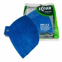 Máscara Respiratória PFF2 sem válvula Ecoar Plastcor CA 38811