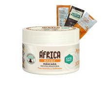 Máscara Restauradora Cachos África Baobá Anti Frizz Ação Condicionante Low Poo Nutrição Brilho 300g