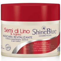 Mascara Revitalizante Semi Di Lino e Arginina Shine Blue 315g