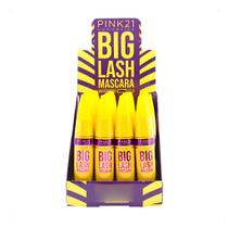 Máscara Rímel Para Cílios Alongadora Big Lash Pink 21 Cílios Alongados Efeito Cílios Postiços