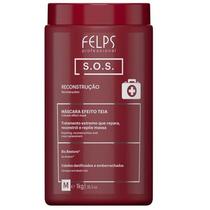 Máscara S.O.S. Felps 1Kg - Recuperação e Hidratação Intensa Máscara S.O.S. Felps 1Kg - Recuperação e Hidratação Intensa