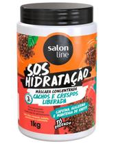 Máscara S.O.S Hidratação Cachos e Crespos Salon Line 1kg