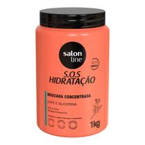 Máscara S.O.S Hidratação Café e Glicerina Salon Line 1kg Máscara S.O.S Hidratação Café e Glicerina Salon Line 1kg