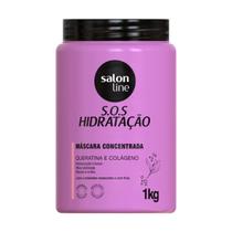 Máscara S.O.S Hidratação Queratina e Colágeno Salon Line 1kg Máscara S.O.S Hidratação Queratina e Colágeno Salon Line 1kg