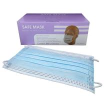 Máscara Safe Mask Tripla Polipropileno Azul 50 Elástico - SE