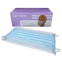 Máscara Safe Mask Tripla Polipropileno Azul 50 Elástico - SE Máscara Safe Mask Tripla Polipropileno Azul 50 Elástico - SE