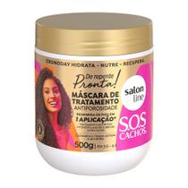 Máscara Salon Line Antiporosidade De Repente Pronta! SOS Cachos 500g