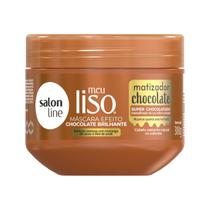Máscara Salon Line Meu Liso Matizador Chocolate 300g