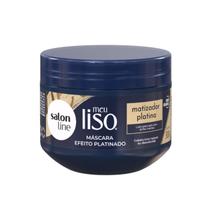 Máscara Salon Line Meu Liso Matizador Platina 300g Máscara Salon Line Meu Liso Matizador Platina 300g