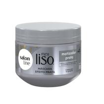 Máscara Salon Line Meu Liso Matizador Prata 300g Máscara Salon Line Meu Liso Matizador Prata 300g